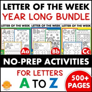 letter of the week activities